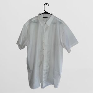 White Dress Shirt Short Sleeve